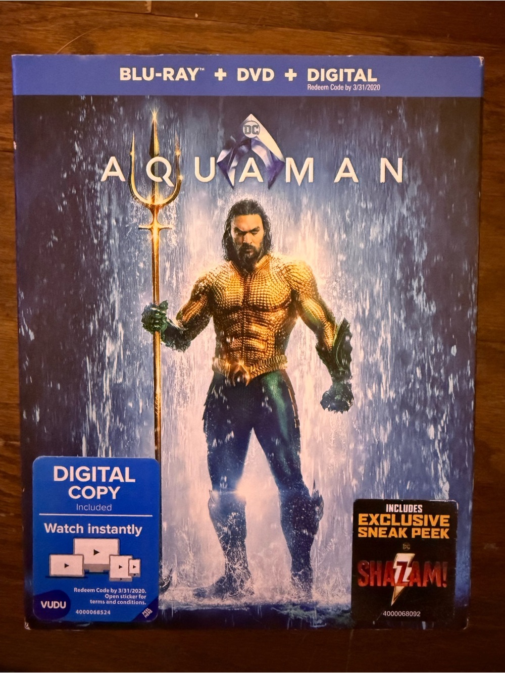 Aquaman Blu-ray + DVD + Digital